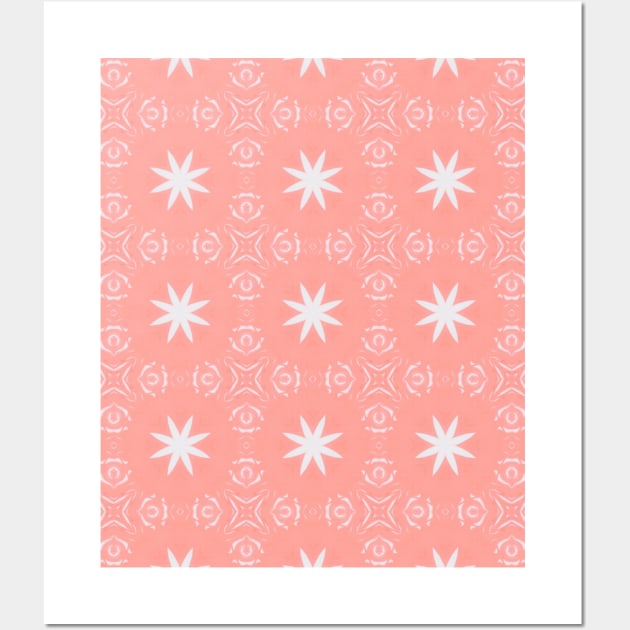 Pastel Pink & White Collection Wall Art by Malanie Fabric Design Co.